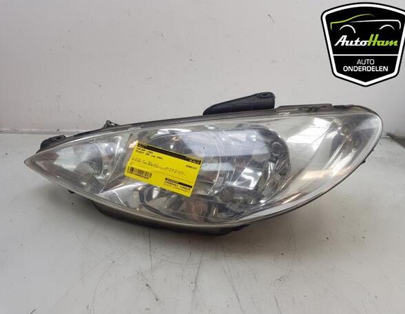 Headlight PEUGEOT 206 CC (2D), PEUGEOT 206 Hatchback (2A/C), PEUGEOT 206 SW (2E/K), PEUGEOT 206 Saloon