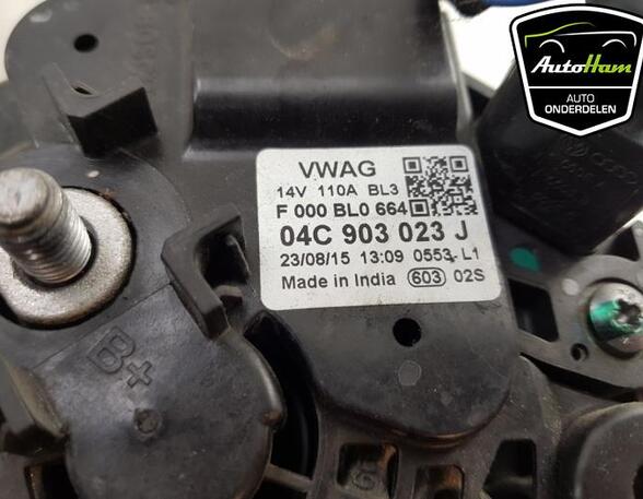 Alternator VW UP! (121, 122, BL1, BL2, BL3, 123)