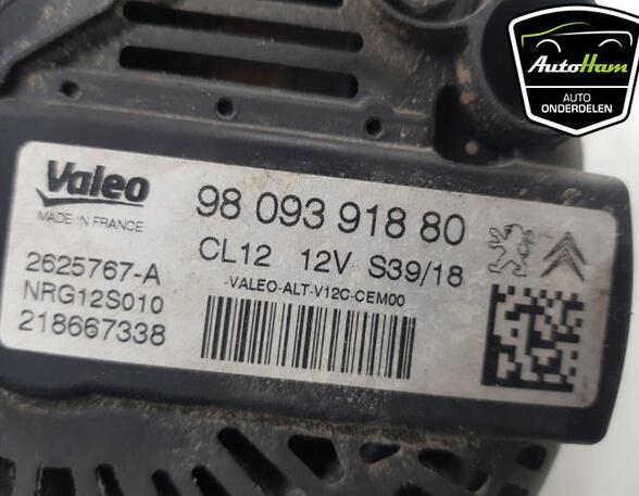 Alternator PEUGEOT 2008 I (CU_)