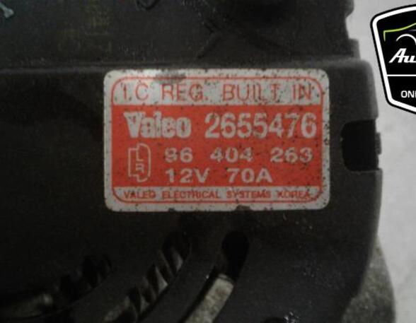 Alternator CHEVROLET KALOS, DAEWOO KALOS (KLAS)