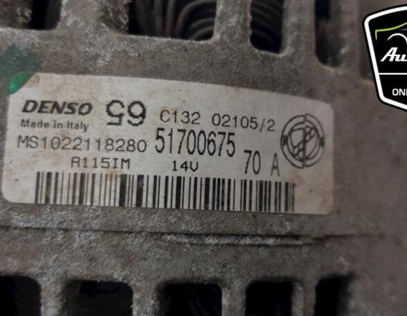 Dynamo (Alternator) FIAT PUNTO (188_), FIAT 500 (312_), FIAT 500 C (312_), FIAT PANDA (169_)