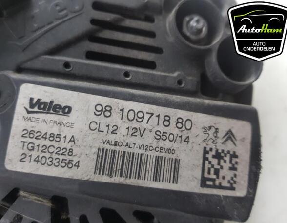 Dynamo (Alternator) PEUGEOT 308 SW II (LC_, LJ_, LR_, LX_, L4_)