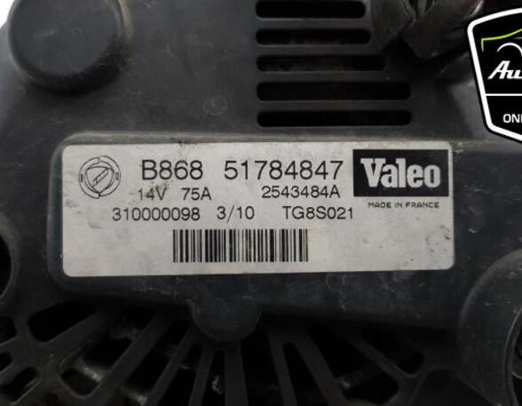 Alternator FORD KA (RU8), FIAT GRANDE PUNTO (199_), FIAT PUNTO EVO (199_)