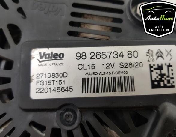 Alternator OPEL CORSA F (P2JO), PEUGEOT 208 II (UB_, UP_, UW_, UJ_)