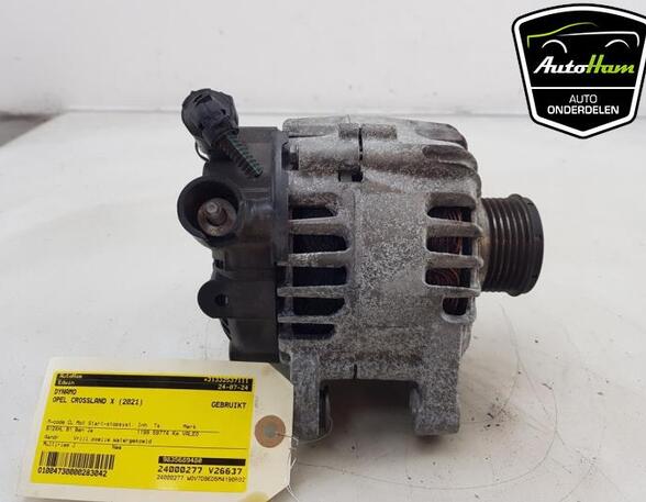 Dynamo (Alternator) PEUGEOT 208 II (UB_, UP_, UW_, UJ_), OPEL CROSSLAND X / CROSSLAND (P17, P2QO)