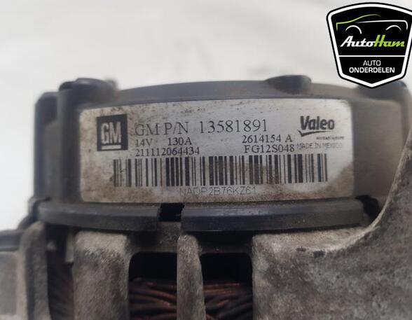 Alternator OPEL MERIVA B MPV (S10)