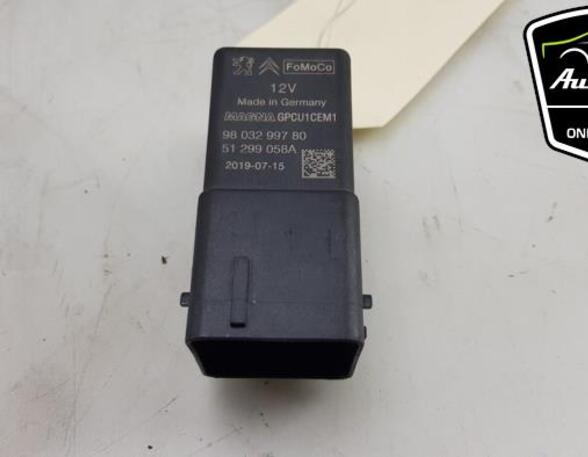 Glow Plug Relay Preheating PEUGEOT RIFTER