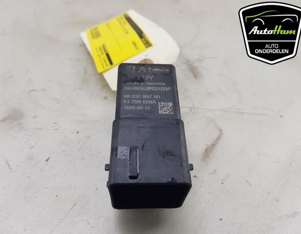 Glow Plug Relay Preheating PEUGEOT RIFTER