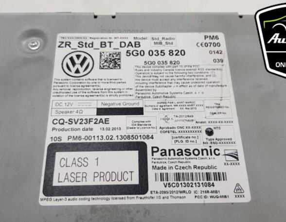 Control unit VW GOLF VII (5G1, BQ1, BE1, BE2)