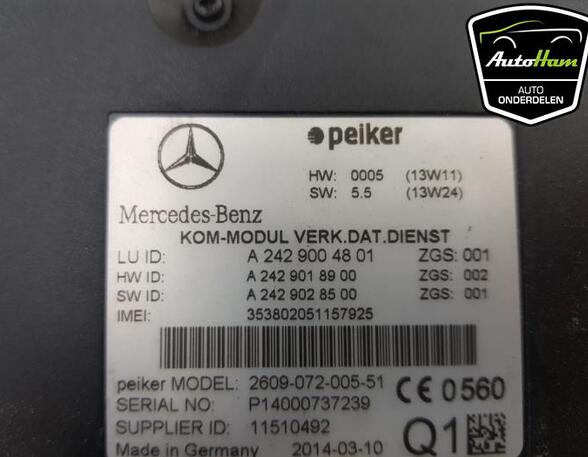 Control unit MERCEDES-BENZ B-CLASS (W246, W242)