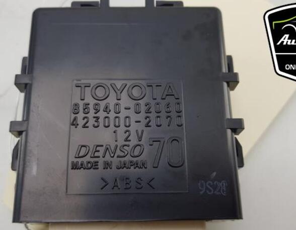 Control unit TOYOTA AURIS (_E18_), TOYOTA AURIS Estate (_E18_)