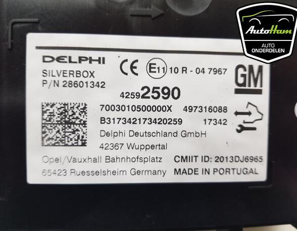 Control unit OPEL MOKKA / MOKKA X (J13)