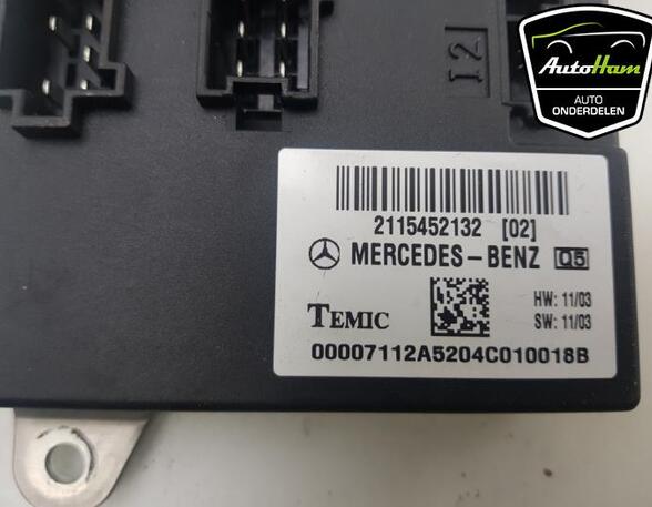 Control unit MERCEDES-BENZ E-CLASS (W211), MERCEDES-BENZ E-CLASS T-Model (S211)