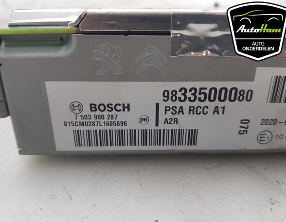 Control unit OPEL CORSA F (P2JO)