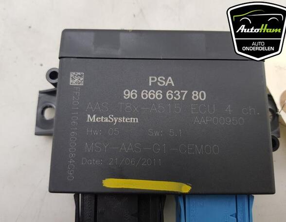 Control unit for parking support PEUGEOT 3008 MPV (0U_), CITROËN C3 II (SC_)