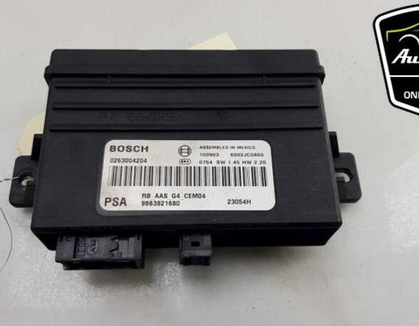 Control unit for parking support CITROËN BERLINGO Box Body/MPV (B9)