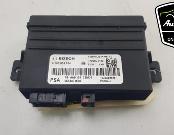 Control unit for parking support CITROËN C3 PICASSO (SH_)