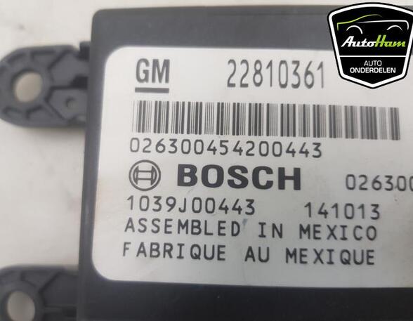 Control unit for parking support OPEL ASTRA J Sports Tourer (P10), OPEL ZAFIRA TOURER C (P12)