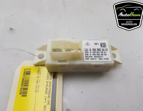 Control unit for headlight range adjustment MERCEDES-BENZ B-CLASS (W246, W242), MERCEDES-BENZ A-CLASS (W176)