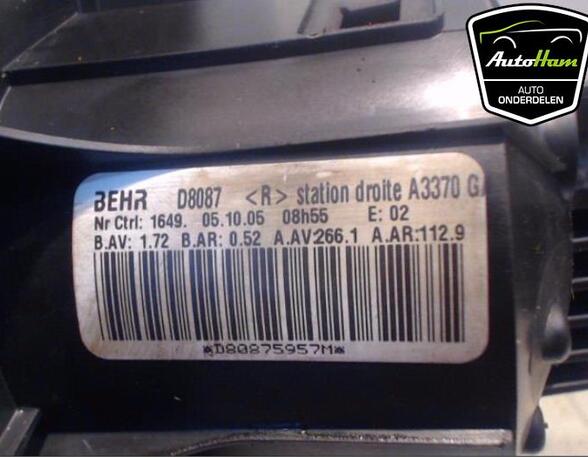 Gebläsemotor Opel Zafira B A05 D8087 P8163781