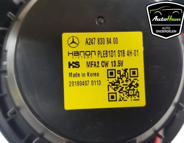 Interior Blower Motor MERCEDES-BENZ A-CLASS (W177)