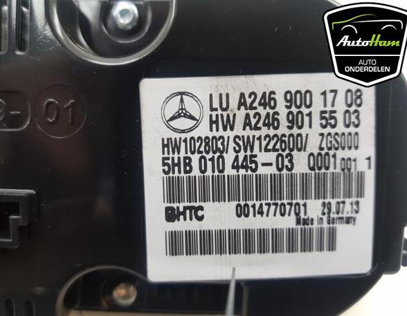 Heating & Ventilation Control Assembly MERCEDES-BENZ CLA Coupe (C117), MERCEDES-BENZ A-CLASS (W176)