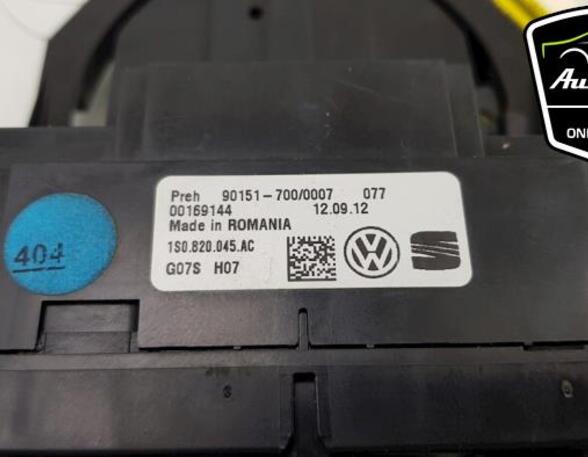 Heating & Ventilation Control Assembly VW UP! (121, 122, BL1, BL2, BL3, 123), VW LOAD UP (121, 122, BL1, BL2), SEAT Mii (KF1, KE1)