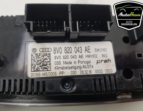 Heating & Ventilation Control Assembly AUDI A3 Limousine (8VS, 8VM), AUDI A3 Sportback (8VA, 8VF)