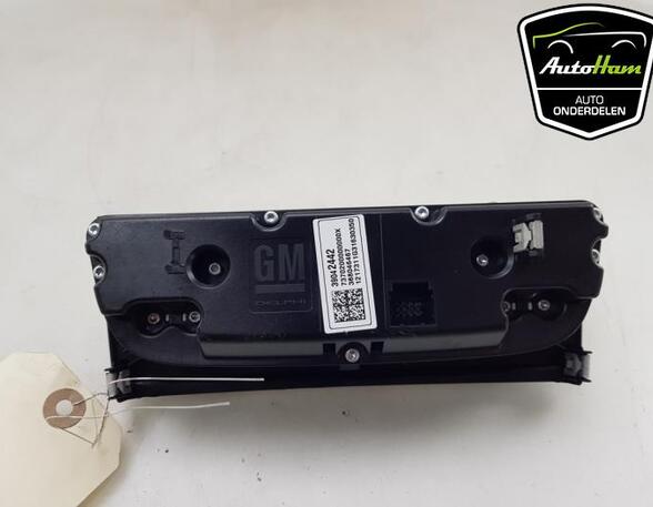 Heating & Ventilation Control Assembly OPEL ASTRA K Sports Tourer (B16)