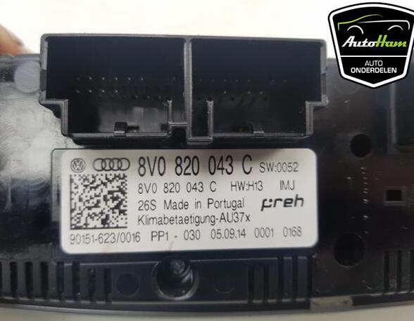 Heating & Ventilation Control Assembly AUDI A3 Limousine (8VS, 8VM), AUDI A3 Sportback (8VA, 8VF)