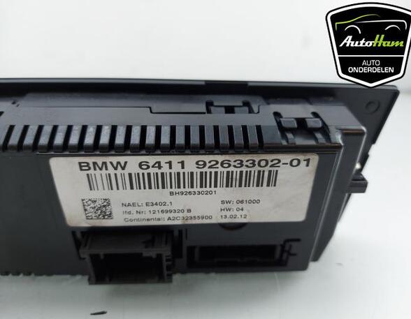 Heating & Ventilation Control Assembly BMW 1 (E81), BMW 1 (E87), BMW 3 Touring (E91), BMW 1 Coupe (E82)