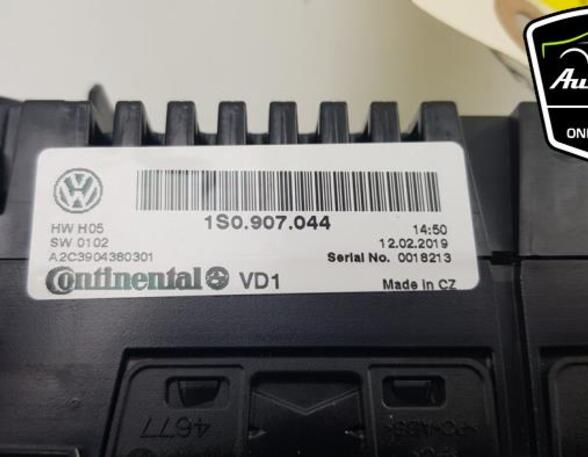 Heating & Ventilation Control Assembly VW UP! (121, 122, BL1, BL2, BL3, 123), VW LOAD UP (121, 122, BL1, BL2)