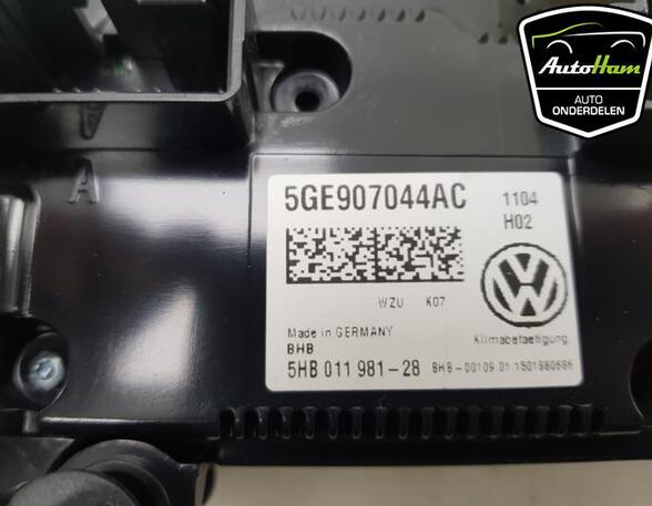 Heating & Ventilation Control Assembly VW GOLF VII (5G1, BQ1, BE1, BE2)