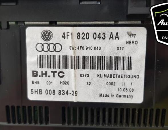 Heizungsbetätigung (Konsole) Audi A6 Avant 4F, C6 4F1820043AA P13567768