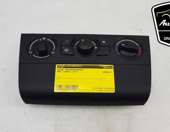 Heating & Ventilation Control Assembly BMW 1 (E81), BMW 1 (E87), BMW 3 Touring (E91)