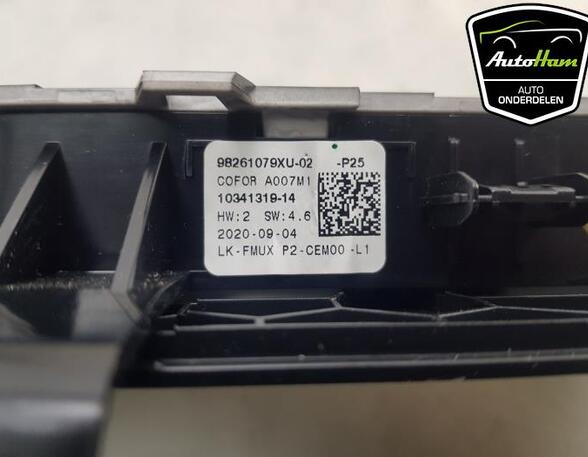 Heating & Ventilation Control Assembly PEUGEOT 2008 II (UD_, US_, UY_, UK_), PEUGEOT 208 II (UB_, UP_, UW_, UJ_)