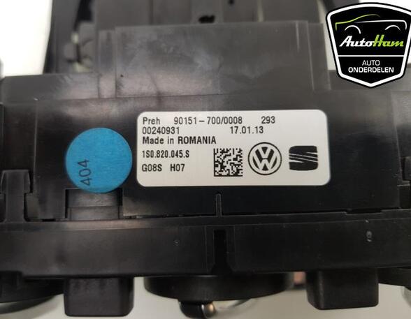 Heating & Ventilation Control Assembly VW UP! (121, 122, BL1, BL2, BL3, 123), VW LOAD UP (121, 122, BL1, BL2), SEAT Mii (KF1, KE1)