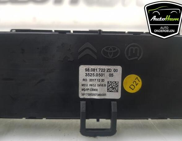 Heating & Ventilation Control Assembly TOYOTA PROACE CITY Box Body/MPV, OPEL COMBO Box Body/MPV (K9), CITROËN SPACETOURER Bus (V_)