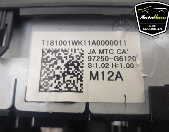 Heating & Ventilation Control Assembly KIA PICANTO (JA), KIA PICANTO (TA)