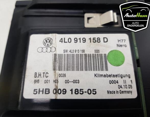 Heating & Ventilation Control Assembly AUDI Q7 (4LB), AUDI Q7 Van (4LB)