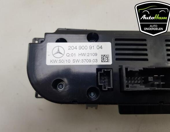 Heating & Ventilation Control Assembly MERCEDES-BENZ C-CLASS (W204)