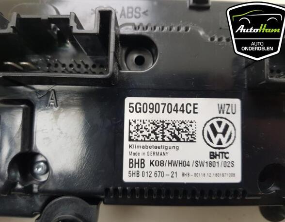 Heating & Ventilation Control Assembly VW GOLF VII (5G1, BQ1, BE1, BE2), VW GOLF VII Variant (BA5, BV5)