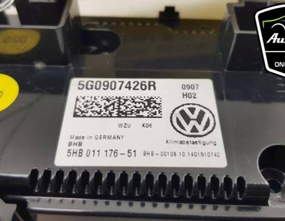 Heating & Ventilation Control Assembly VW GOLF VII (5G1, BQ1, BE1, BE2)