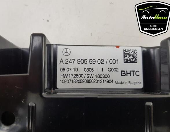 Bedieningselement verwarming & ventilatie MERCEDES-BENZ B-CLASS (W247), MERCEDES-BENZ GLB (X247)