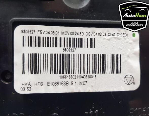 Heating & Ventilation Control Assembly MINI MINI (R56), MINI MINI COUNTRYMAN (R60), MINI MINI Convertible (R57), MINI MINI CLUBVAN (R55)