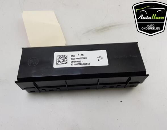 Control unit for heating and ventilation OPEL ASTRA K Sports Tourer (B16)