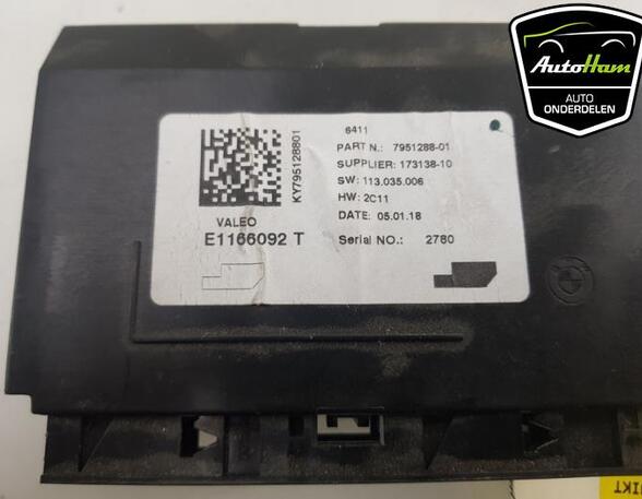 Control unit for heating and ventilation BMW 1 (F20), BMW 2 Active Tourer (F45), BMW X2 (F39), BMW 3 (F30, F80)