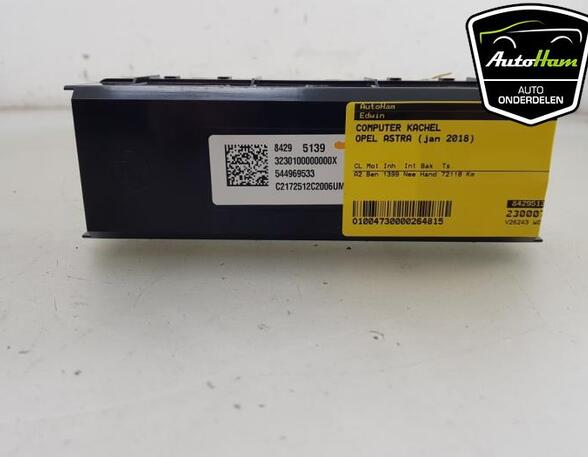 Control unit for heating and ventilation OPEL ASTRA K Sports Tourer (B16)