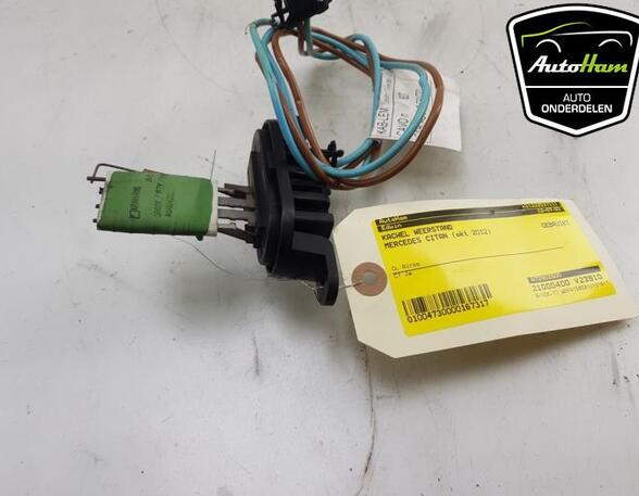 Resistor Interior Blower MERCEDES-BENZ CITAN Box Body/MPV (W415), MERCEDES-BENZ CITAN Mixto (Double Cabin) (W415)