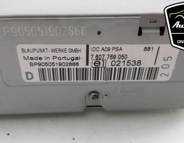 CD-changer PEUGEOT 1007 (KM_), PEUGEOT 307 (3A/C)